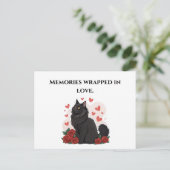 2025オタワ・バイリンガル政府バレンタインデー ポストカード (スタンド正面)