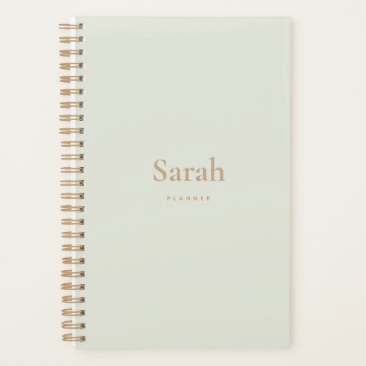 2025カスタマイズ可能なミニマリスト プランナー手帳 (正面)