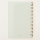 2025カスタマイズ可能なミニマリスト プランナー手帳 (裏面)