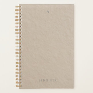 2025カスタマイズ可能なミニマリスト プランナー手帳