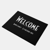 2025カスタマイズ可能なWelcome Mat SM ドアマット (アングル)