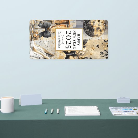 2025カスタマイズ年初めのお祝い 横断幕 (トレードショー)