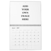 2025カスタマイズ年 カレンダー (3月 2027)