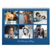 2025カスタム年の家族の写真が自分の写真を作成 カレンダー (カバー)