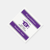 2025カスタム年の高校卒業パーティークラス スタンダードカクテルナプキン (角)