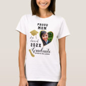 2025カスタム年誇りを持った卒業のMomクラス Tシャツ (正面)