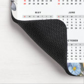 2025カモダンレンダー引用文と名パーソナライズされた前 マウスパッド (コーナー)