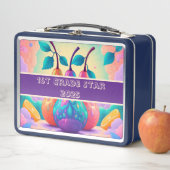 2025カラフル年の梨1年生の星 メタルランチボックス (インサイチュ)