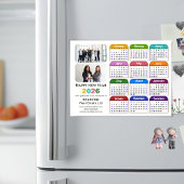 2025カラーカレンダー米国の休日企業の磁気