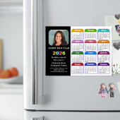 2025カラーカレンダー米国の休日企業の磁気