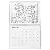 2025カラーリングカレンダー カレンダー (3月 2027)