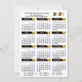 2025カレモダンンダビジネス金ゴールドブラック企業の シーズンカード (正面)