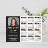 2025カレモダンンダー企業の写真黒金ゴールド シーズンカード (スタンド正面)