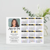 2025カレモダンンダー企業の写真黒金ゴールド シーズンカード (スタンド正面)