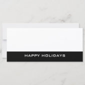 2025カレンダホリデイズラックカードホワイト (裏面)