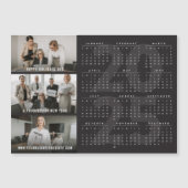 2025カレンダホリデー年賀状磁気フォトカード (正面)