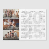 2025カレンダホリデー年賀状磁気フォトカード (正面)