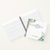 2025カレンダーで自分の件名と名前を追加 ノートブック (内部)