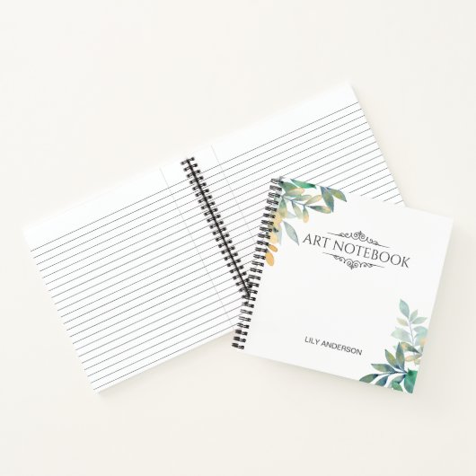 2025カレンダーで自分の件名と名前を追加 ノートブック (内部)