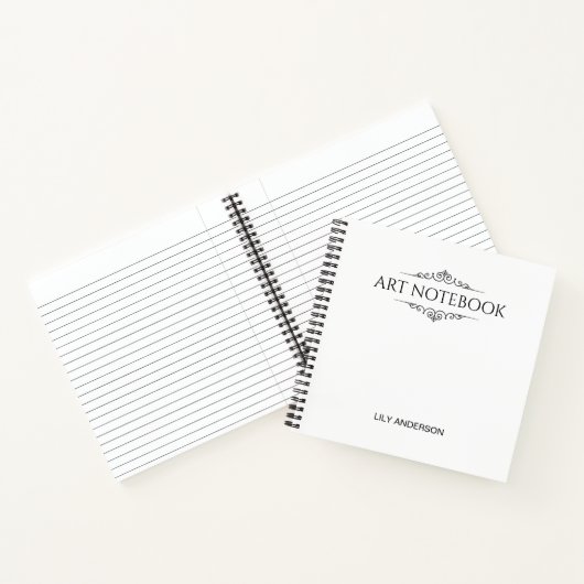 2025カレンダーで自分の件名と名前を追加 ノートブック (内部)