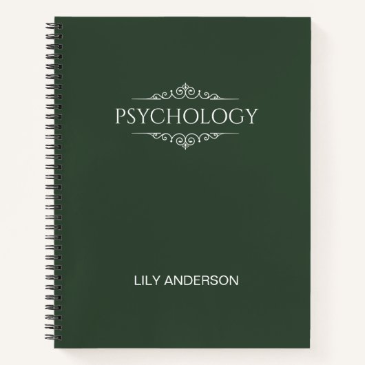 2025カレンダーで自分の件名と名前を追加 ノートブック (正面)