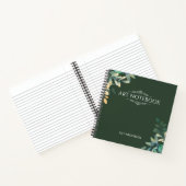 2025カレンダーで自分の件名と名前を追加 ノートブック (内部)