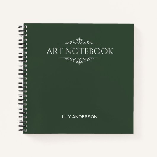 2025カレンダーで自分の件名と名前を追加 ノートブック (正面)