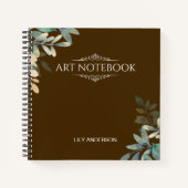 2025カレンダーで自分の件名と名前を追加N ノートブック (正面)