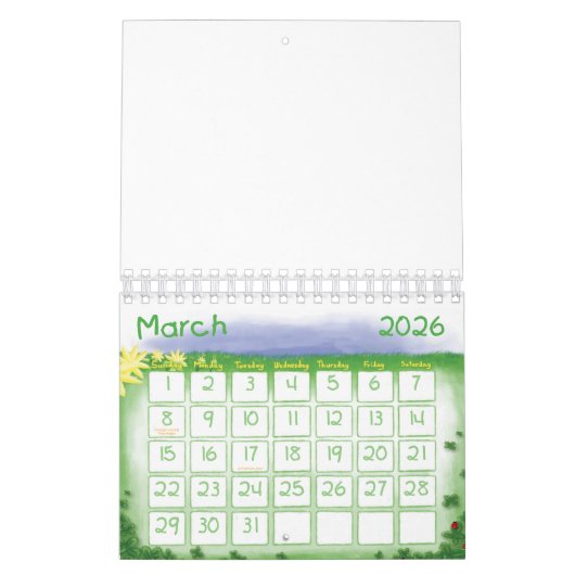 2025カレンダーひまわりクマ自然 カレンダー (3月 2026)