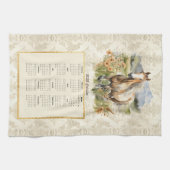 2025カレンダータオル馬 キッチンタオル (横)