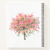 2025カレンダーレインボーシャワーツリー ノートブック (裏面)