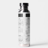 2025カレンダー樺の木 ウォーターボトル (右面)