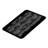 2025カレンダー磁石ブラック マグネット (左側)