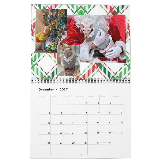 2025カレンダー カレンダー (12月 2027)