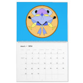 2025カレンダー – 抽象芸術アート カレンダー (3月 2026)