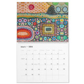 2025カレンダーJenny Sammons Art カレンダー (3月 2026)