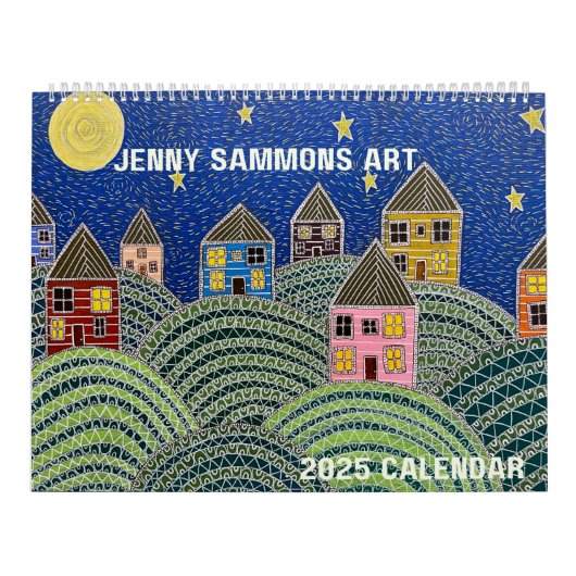 2025カレンダーJenny Sammons Art カレンダー (カバー)