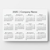 2025カレンミニマルダー会社名デスクトップ フォトプラーク (正面)