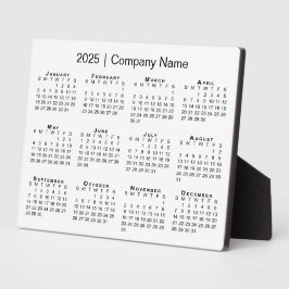 2025カレンミニマルダー会社名デスクトップ フォトプラーク