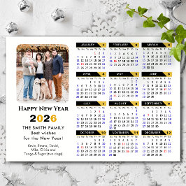 2025カレンモダンダフォトブラック金ゴールド磁気