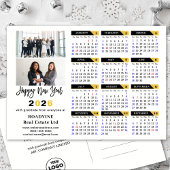 2025カレンモダンダー金ゴールドブラックビジネス2写真 シーズンポストカード