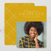 2025クラシック年のエレガント金ゴールドクラス 案内状 (正面/裏面)