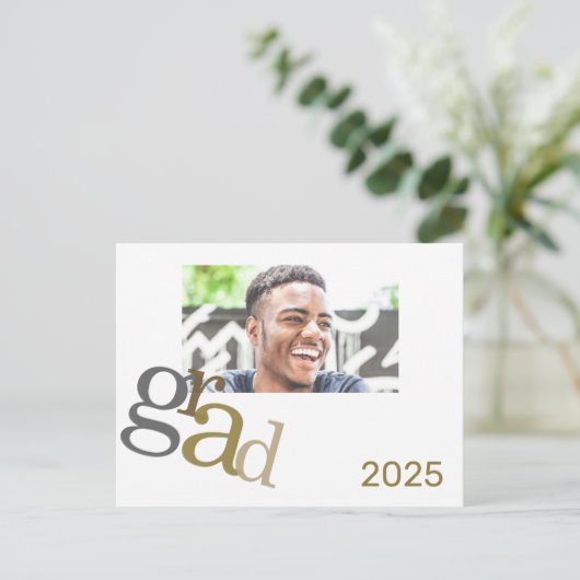 2025グラッドフォト発表カード ポストカード (スタンド正面)
