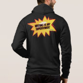 2025コロラド金ゴールド:散文の力フード付きスウェットシャツ パーカ (裏面)