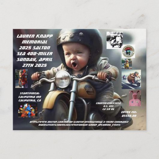 2025サルトンシー400-MILER ポストカード (正面)