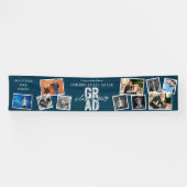 2025シルバーグラード10写真卒業モダンパーティー 横断幕 (横)