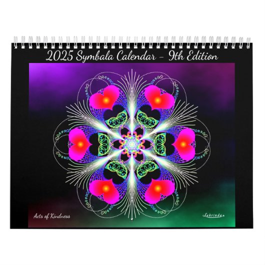 2025シンボルカレンダー – 9日 カレンダー (カバー)