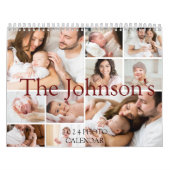 2025スクリプトモダンタイポグラフィミニマル写数々の真 カレンダー (カバー)