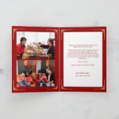 2025スネークイヤー3年中国の年始の写真 シーズンカード (内部)