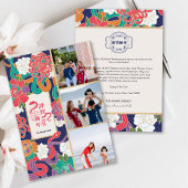 2025スネークフラワー中国の新年の写真3枚 シーズンカード